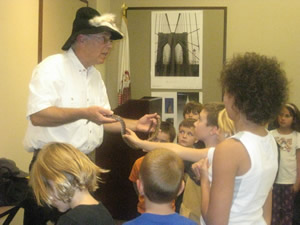 Jim at LaGrange Public Library